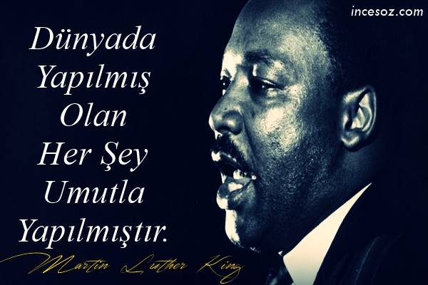 Martin Luther King Sözleri
